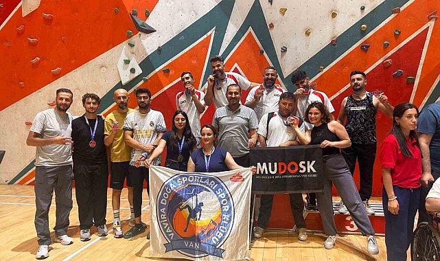 Türkiye'nin ilk para tırmanış şampiyonası Muş'ta düzenlendi