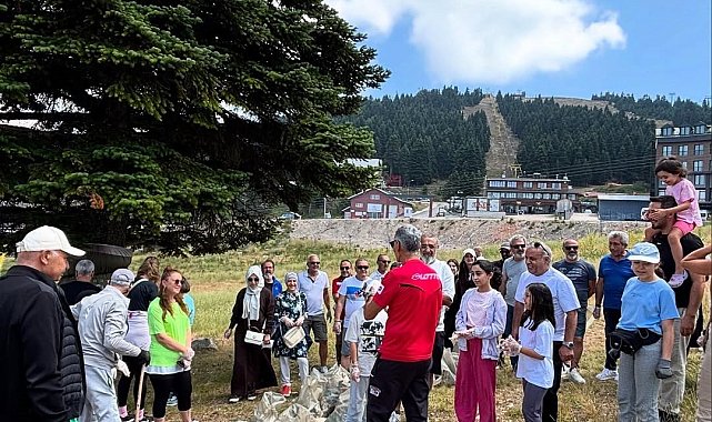 Uludağ'da yangına karşı temizlik seferberliği