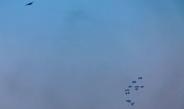 Ürdün ve BAE'den Gazze Şeridi'ne havadan yardım
