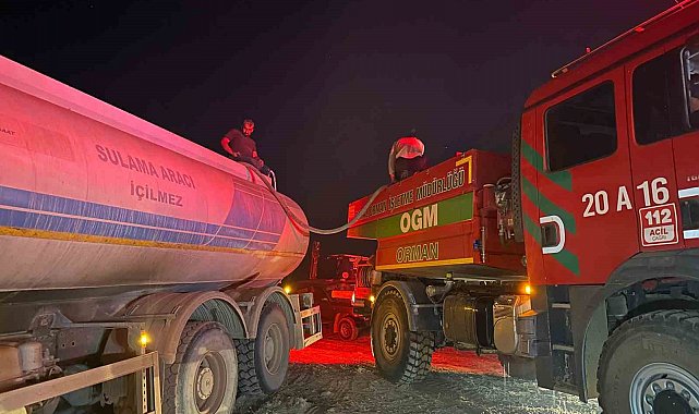 Uşak'ta ormanlık alandaki yangınlar kontrol altına alındı