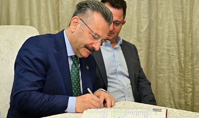 Vali Aksoy, polis memurunun kızının nikah şahidi oldu