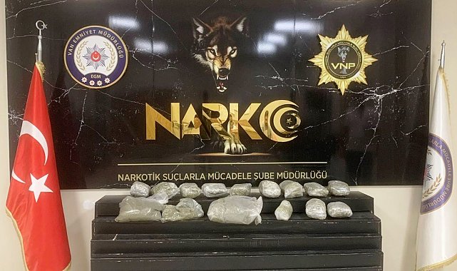 Van'da 10 kilo 120 gram skunk maddesi ele geçirildi