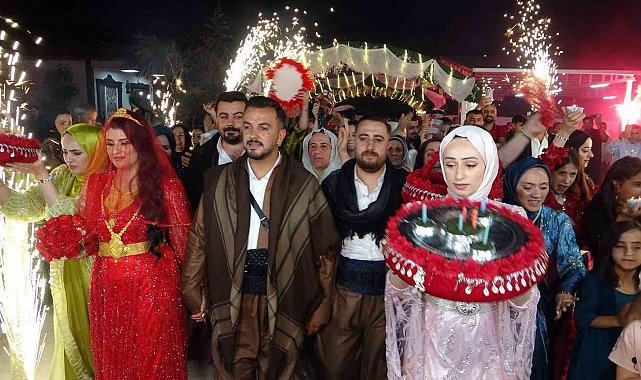 Van'da geline 2 kilo altın, damada 6 buçuk milyon TL takıldı