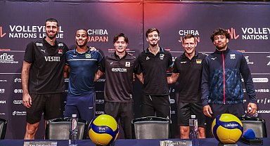 VNL Chiba etabının basın toplantısı yapıldı
