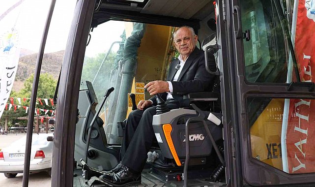 Yahyalı Belediyesi, araç filosuna yeni bir iş makinesi daha ekledi