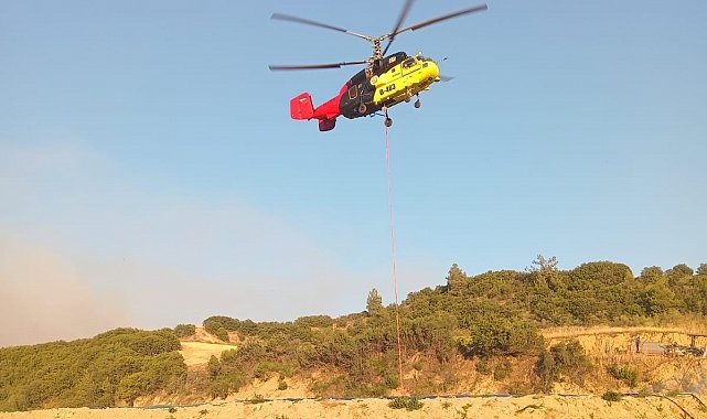 Yangın için su anonsu