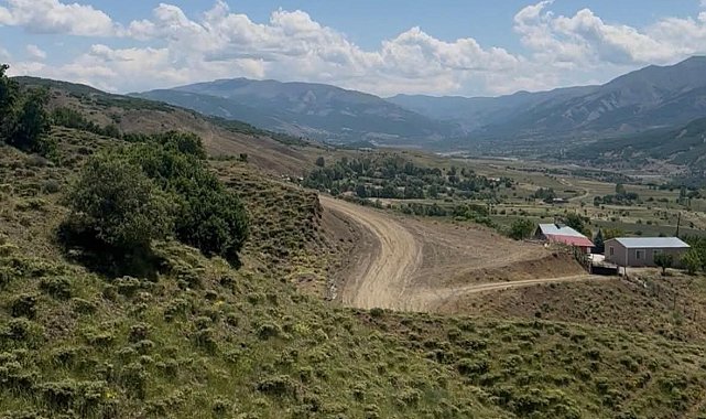 Yedisu'da altyapı çalışmaları