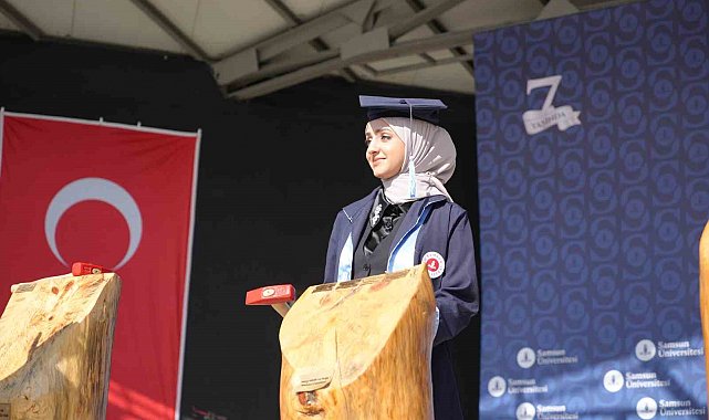 Yemenli öğrenci Samsun'da üniversite birincisi oldu