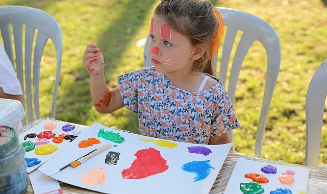 12. Uluslararası Resim Çalıştayı'nda çocuklar hem öğrendi hem eğlendi