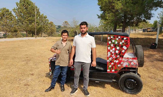 13 yaşında, güneş enerjisi ile çalışan arazi aracı yaptı