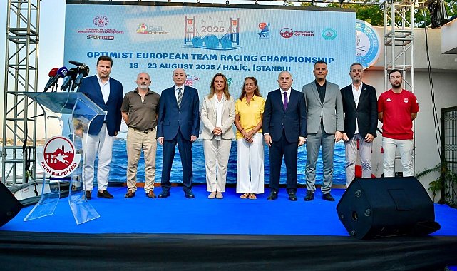 2025 Optimist Avrupa Takım Şampiyonası açılışı Fatih'te yapıldı