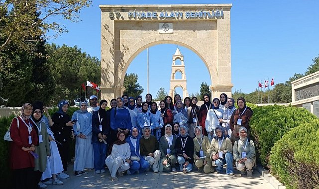 '110. Yılda 110 Bin Genç' projesi kapsamında Çanakkale'ye giden Bayburtlu öğrenciler döndü