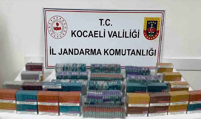 5 milyon değerinde 2 bin 500 kaçak elektronik sigara ele geçirildi