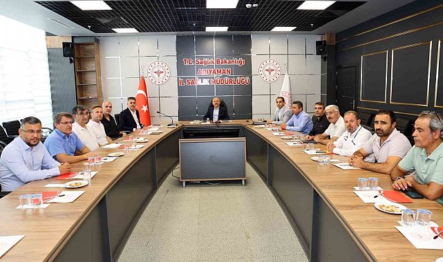 Adıyaman'da sağlık yatırımları masaya yatırıldı