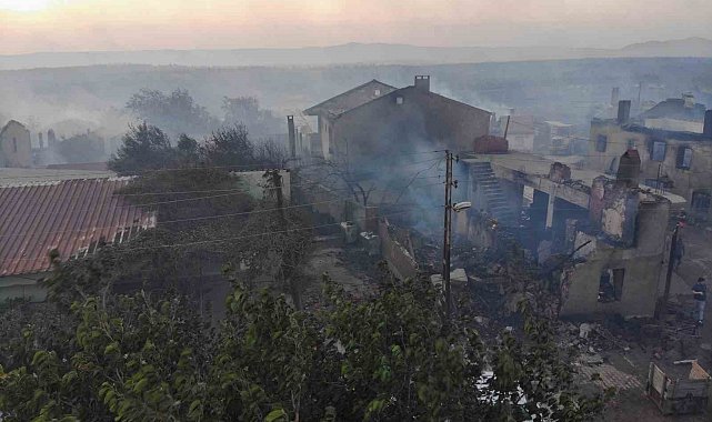 Alevlere teslim olan Saçaklı köyü böyle görüntülendi