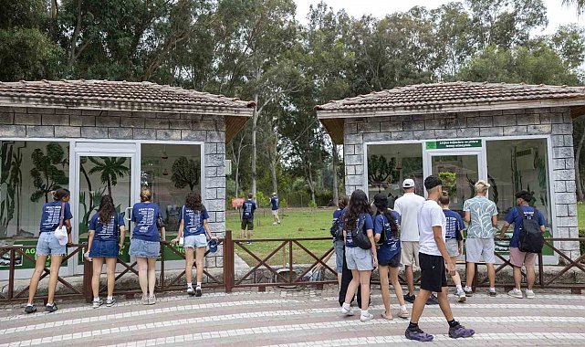 Almanya'dan gelen öğrenciler Mersin'de kültürlerarası köprü kurdu