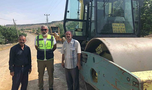 Amarat mahallesine 55 milyon TL'lik sıcak asfalt