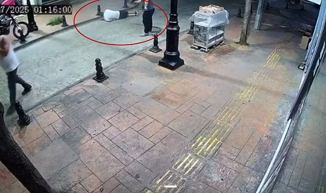 Amcanın yeğenini öldürdüğü o anlar kameraya yansıdı