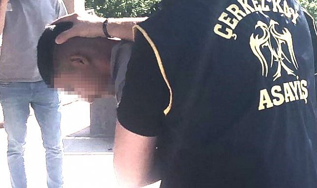 Amerikan tıraşı ile kamufle olan gasp şüphelisi adliyeye sevk edildi