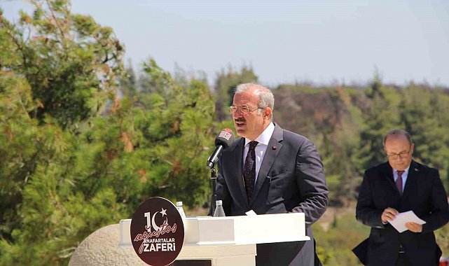 Anafartalar Zaferi'nin 110'uncu yıl dönümü kutlandı