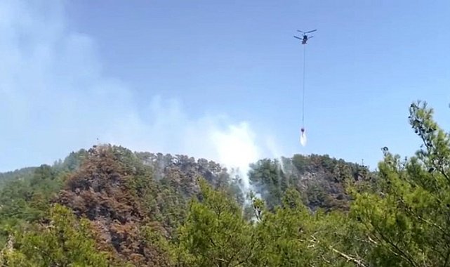 Anamur'daki orman yangını kontrol altına alındı