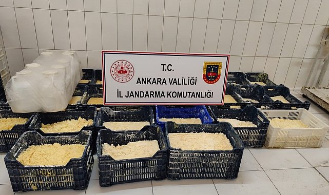Ankara'da 12 milyon liralık güvenilir olmayan gıda ürünü ele geçirildi