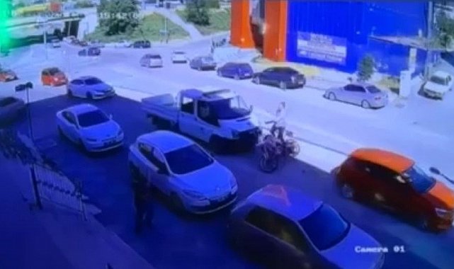 Ankara'da motosiklet kazasında sürücü metrelerce havaya savruldu: 1 kişi yaralandı