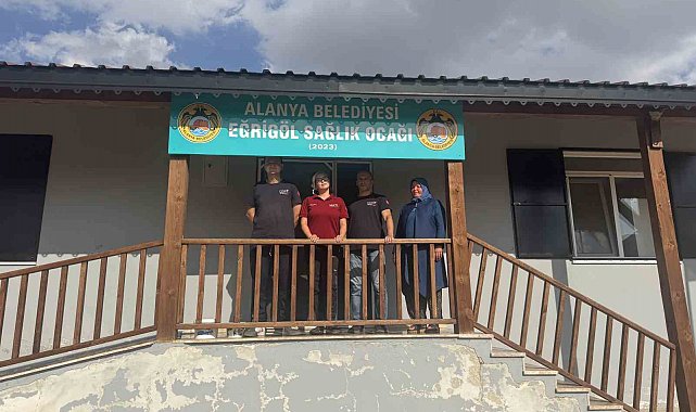 Antalya'nın 2 bin 100 metre rakımındaki sağlık ocağı 5 bin kişiye hizmet veriyor