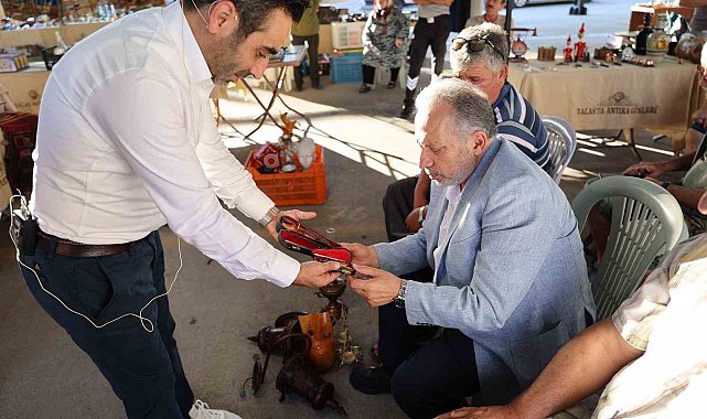 Antikacılar Talas'ta toplandı