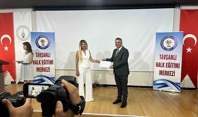 Aşçı yardımcılığı kursu mezunları Tavşanlı'da gastronomi şöleni düzenledi