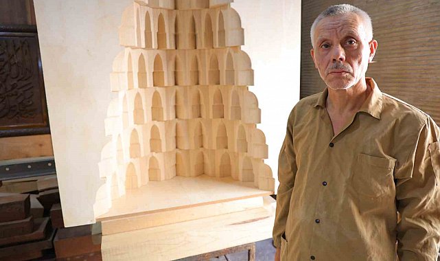 Asırlık sanatın izinde: Kahramanmaraş'ta mukarnas ustası esleğini gençlere öğretmek istiyor