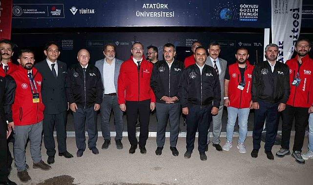 Atatürk Üniversitesi gökyüzü gözlem etkinliğinde yerini aldı