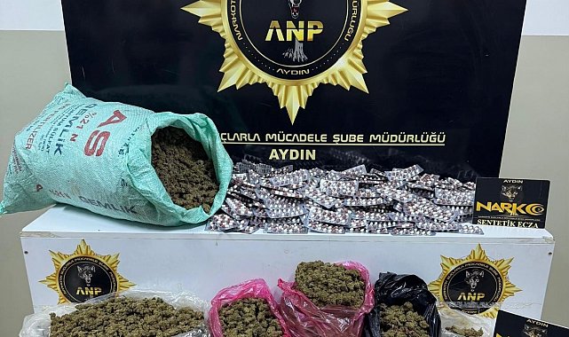 Aydın'da 10 kilogram uyuşturucu yakalandı: 2 kişi tutuklandı