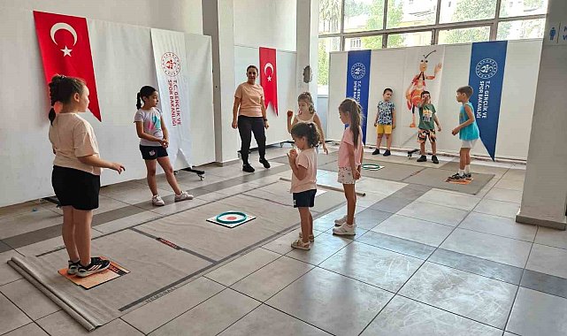 Aydın'da yaz spor okulları dolu dolu geçiyor