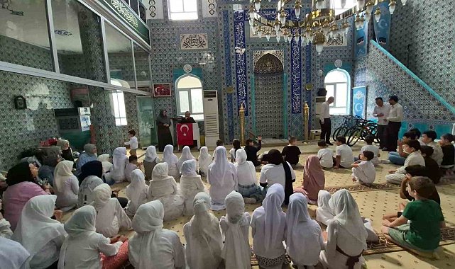 Bafra'da Yaz Kur'an Kursu tamamlandı