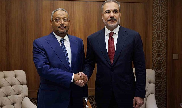 Bakan Fidan, Cibuti Dışişleri Bakanı Omar ile görüştü