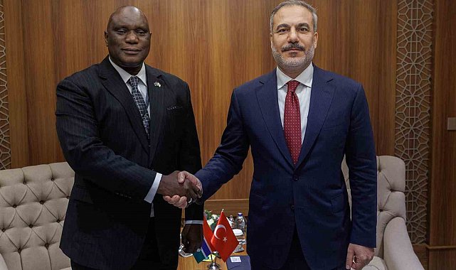 Bakan Fidan, Gambiya Dışişleri Bakanı Njie ile görüştü