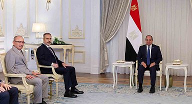 Bakan Fidan, Mısır Cumhurbaşkanı Sisi tarafından kabul edildi