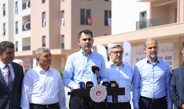 Bakan Kurum: "Ağustos ayı içinde 300 bininci konutumuzun anahtarlarını da Malatya'mızda Sayın Cumhurbaşkanımızın teşrifleriyle teslim edeceğiz"