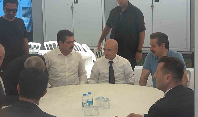 Bakan Şimşek, taziyeleri kabul etti