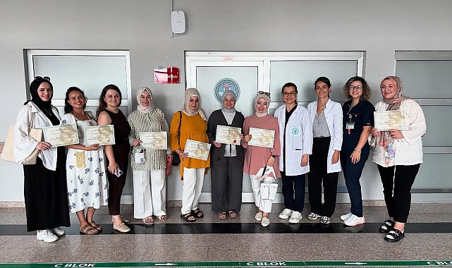 Balıkesir'de gebe okulu ilk mezunlarını verdi