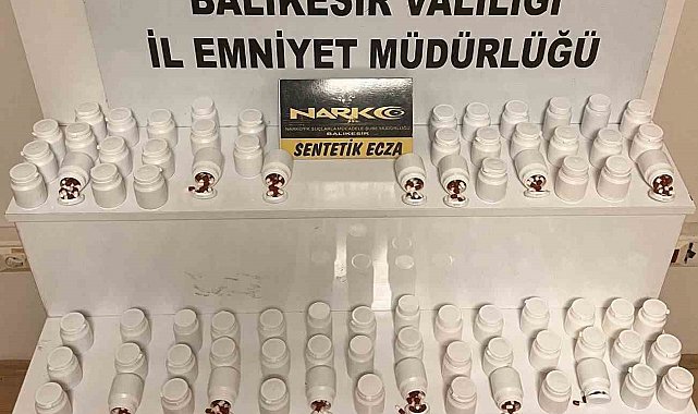 Balıkesir'de polisten 3 şahsa uyuşturucu operasyonu