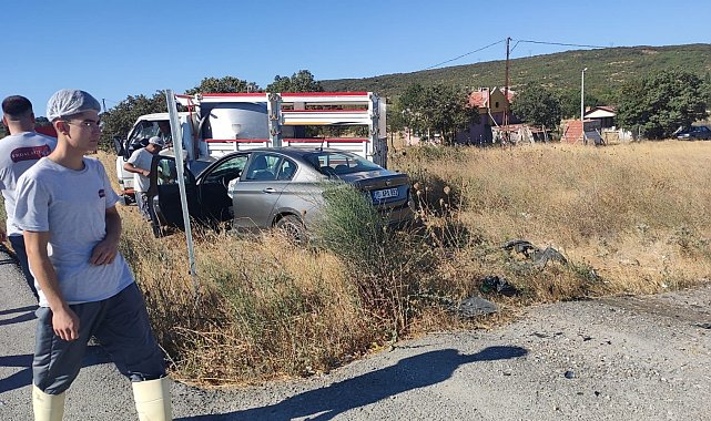 Balıkesir'de trafik kazası: 3 yaralı