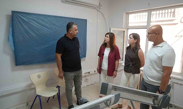 Başkan Bucak, etüt merkezleri ve kültürel alanları inceledi