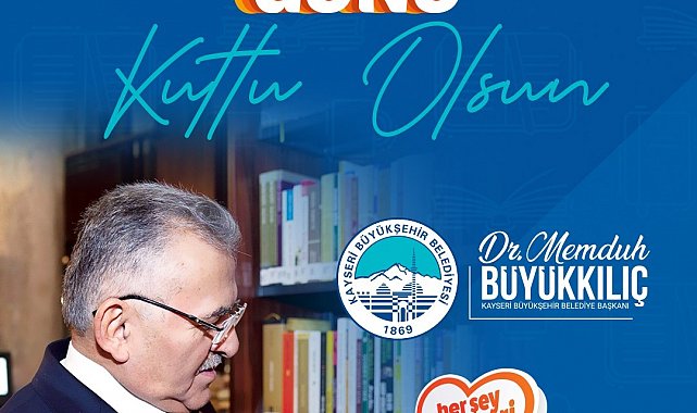 Başkan Büyükkılıç: "15 kütüphanede 1 milyonu aşkın ziyaretçi ağırladık"