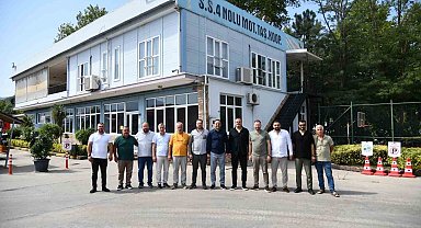Başkan Özlü, şoförlerin sıkıntılarını yerinde dinledi