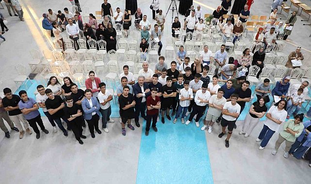 Başkan Palancıoğlu; Havacılık Lisesi'nin yeni öğrencileriyle tanıştı