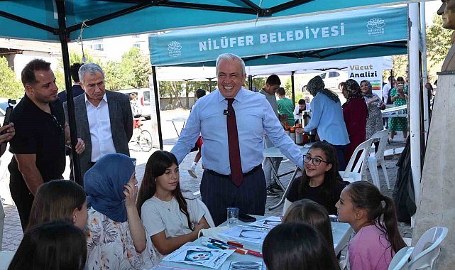Başkan Şadi Özdemir, Doğanköy'deki yaz etkinliklerine katıldı