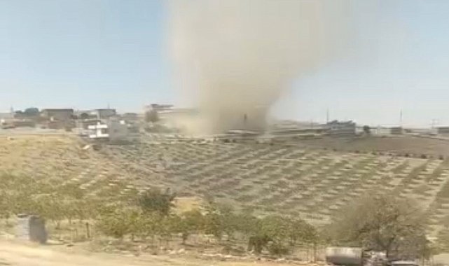 Batman'da hortum etkili oldu