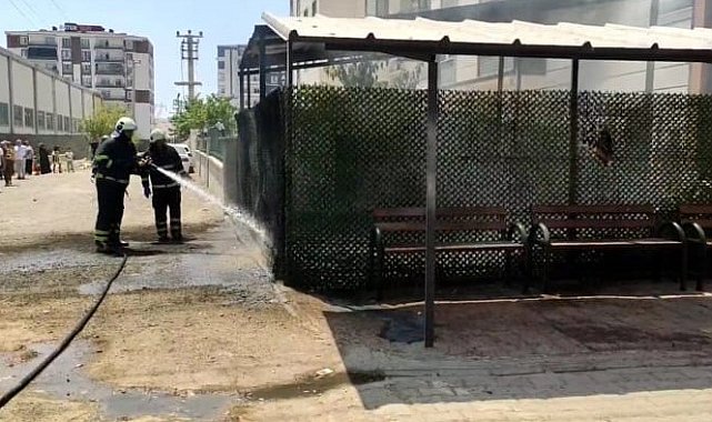 Batman'da jeneratör yangını